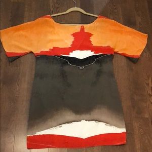 Alice + Olivia Kimono Tunic Dress